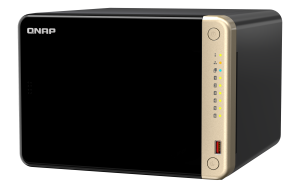 QNAP TS-664 NAS Tower Intel® Celeron® N5095 8 GB DDR4 0 TB QNAP QTS Black, Bronze
