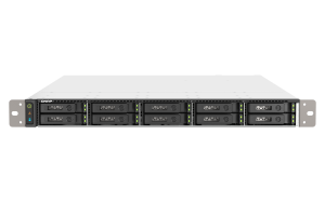 QNAP TS-h1090FU NAS Rack (1U) EPYC 7302P 128 GB DDR4 0 TB QuTS hero Black, Grey