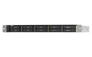 QNAP TS-h1090FU NAS Rack (1U) EPYC 7302P 128 GB DDR4 0 TB QuTS hero Black, Grey