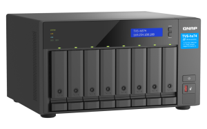 QNAP TVS-h874X NAS Tower Intel® Core™ i9 64 GB DDR4 160 TB HDD QuTS hero Black
