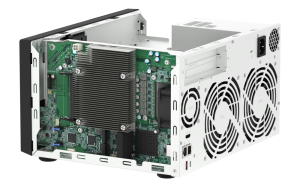 QNAP TVS-h874X NAS Tower Intel® Core™ i9 64 GB DDR4 64 TB HDD QuTS hero Black