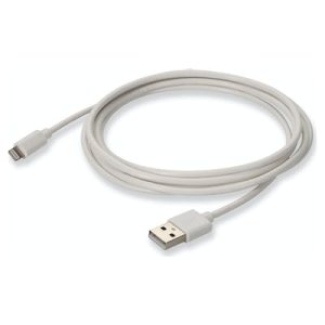 USB 2.0 (A), Lightning, 0.15 m, White