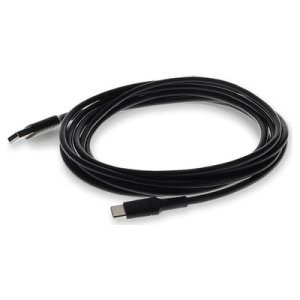 1.0m (3.3ft) USB-C Male to USB 2.0 (A) Male Sync and Charge Black