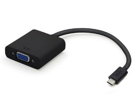 2m USB 3.1 (C) Male to VGA Male Black Cable