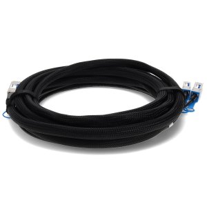 AddOn Networks X66120-5-AO InfiniBand/fibre optic cable 5 m QSFP+ 4x SFP+ Black