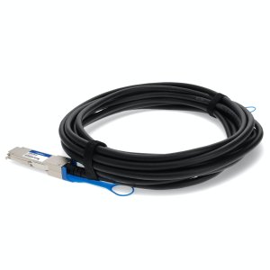 AddOn Networks XLDACBL1MA-AO InfiniBand/fibre optic cable 1 m QSFP+ Black