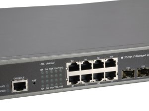 LevelOne GTL-2091 Managed L3 Gigabit Ethernet (10/100/1000) Grey
