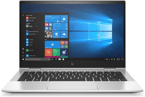 HP EliteBook x360 830 G7 Intel® Core™ i5 i5-10210U Hybrid (2-in-1) 33.8 cm (13.3") Touchscreen Full HD 16 GB DDR4-SDRAM 256 GB SSD Wi-Fi 6 (802.11ax) Windows 10 Pro Silver